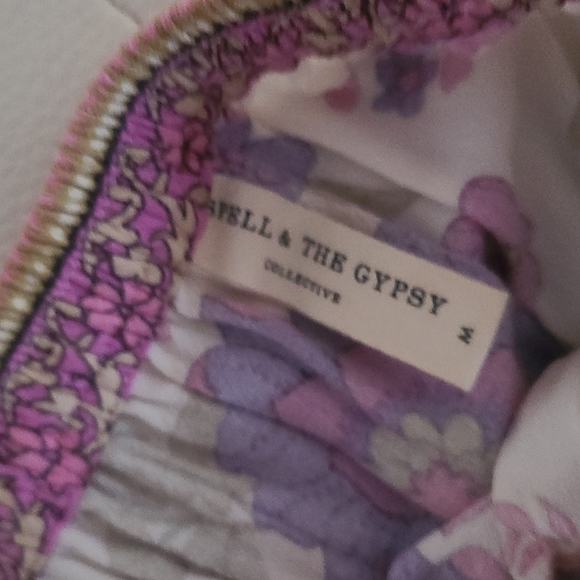 Spell & Gypsy Collective BUTTERCUP MAXI SKIRT & SLEEVELESS CROP TOP BOTTOMS BRA - Picture 11 of 11